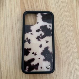 WF cow print phone case